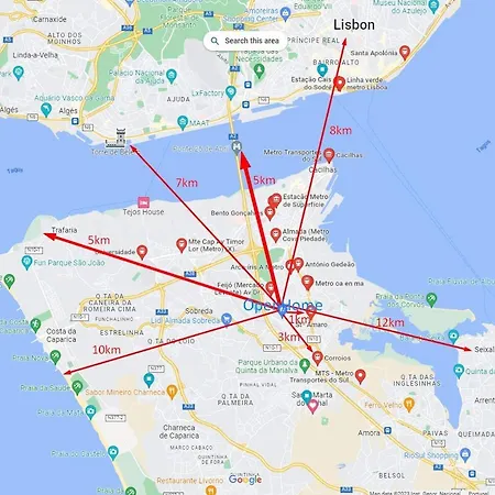 Open - Lisbon/almada شقة *