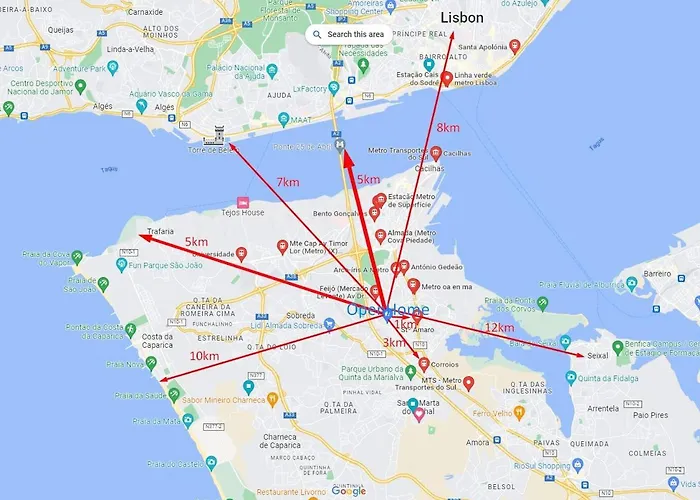 Open - Lisbon/almada Appartamento *